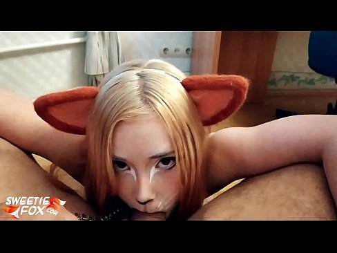 ❤️ Кицунэ глытае член і канчае ў рот Сэкс у порна be.xxxifuck.ru